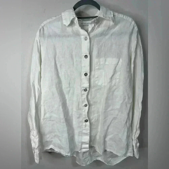 Bryn Walker 100% Linen Size Medium Blouse - Picture 1 of 7